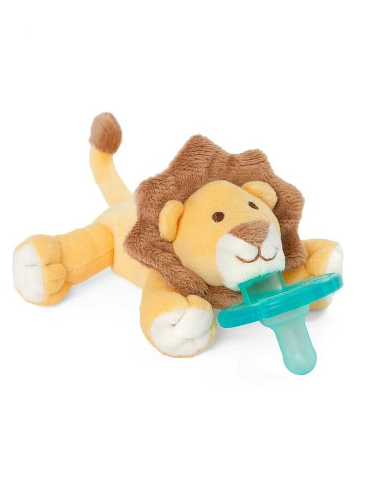 WubbaNub - Baby Lion Dummy with Toy - Stylemykid.com