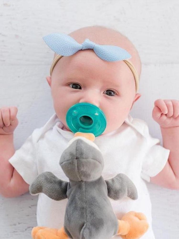 WubbaNub - Baby Penguin Dummy with Toy - Stylemykid.com