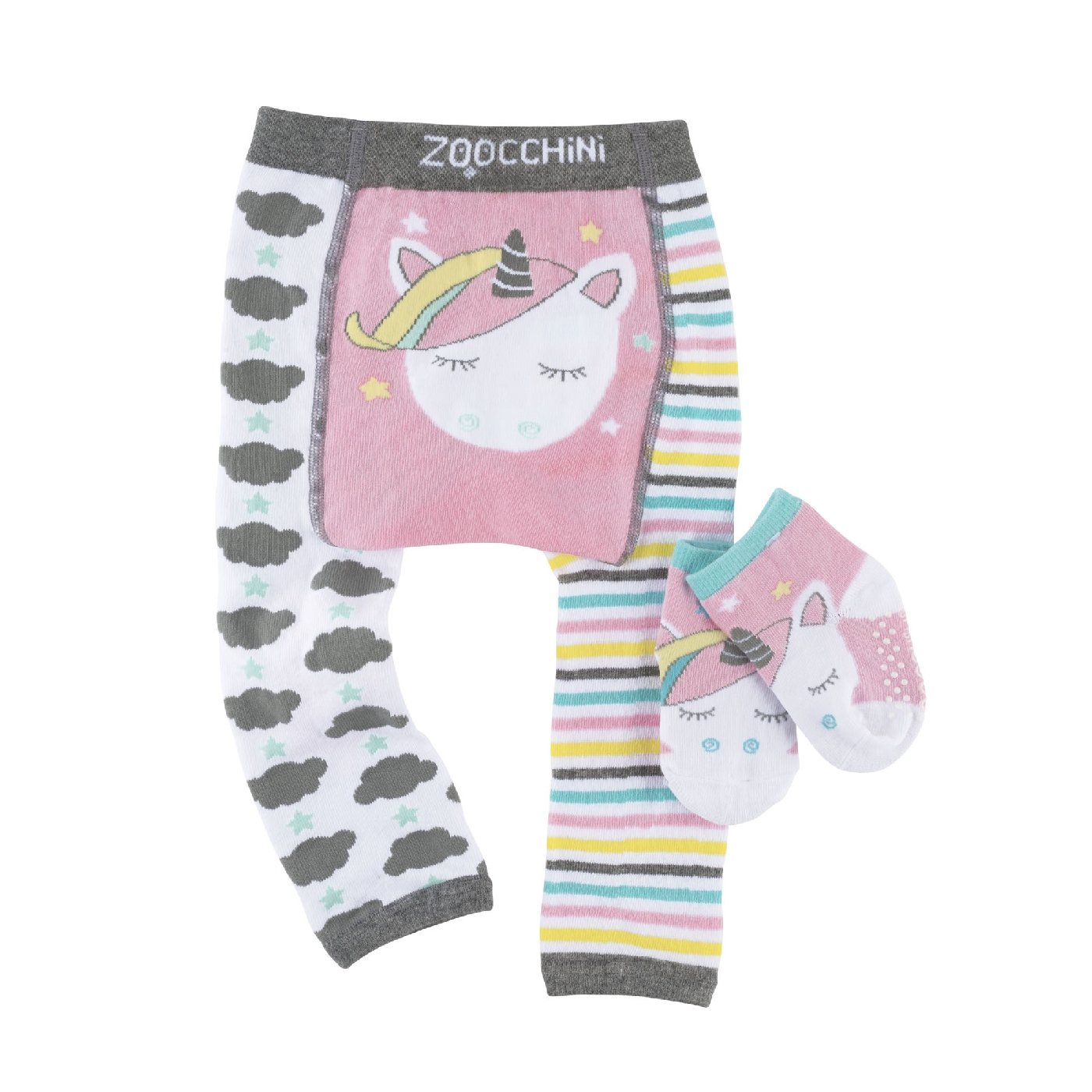 Zoocchini - Kids Knit Mittens - Allie The Unicorn Alicorn - Stylemykid.com