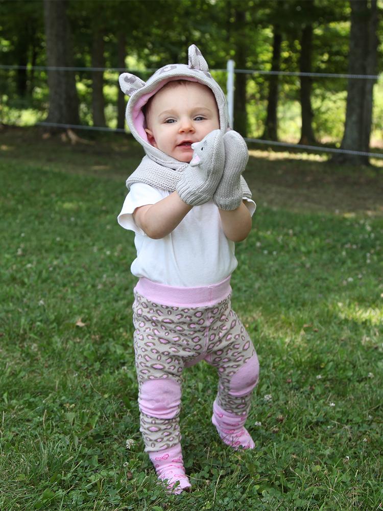 Zoocchini - Baby and Kids Knit Balaclava Hat - Kallie The Kitten 12 to 24 months - Stylemykid.com