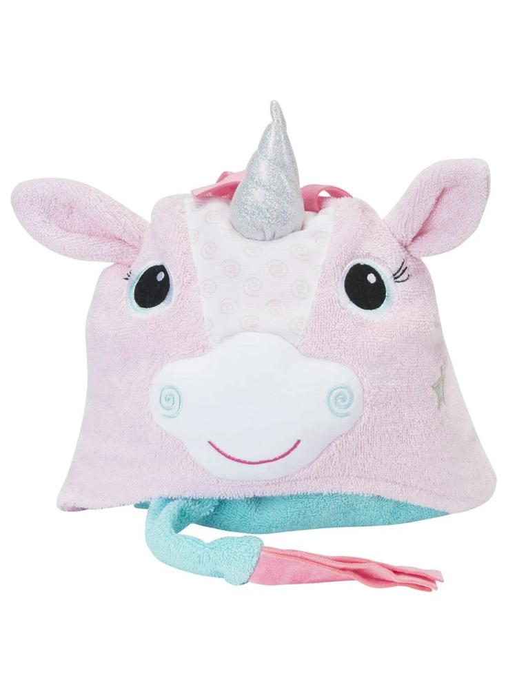 Zoocchini - Animal Cotton Kids Hooded Towel - Allie the Alicorn - 2 Years Upwards - Stylemykid.com
