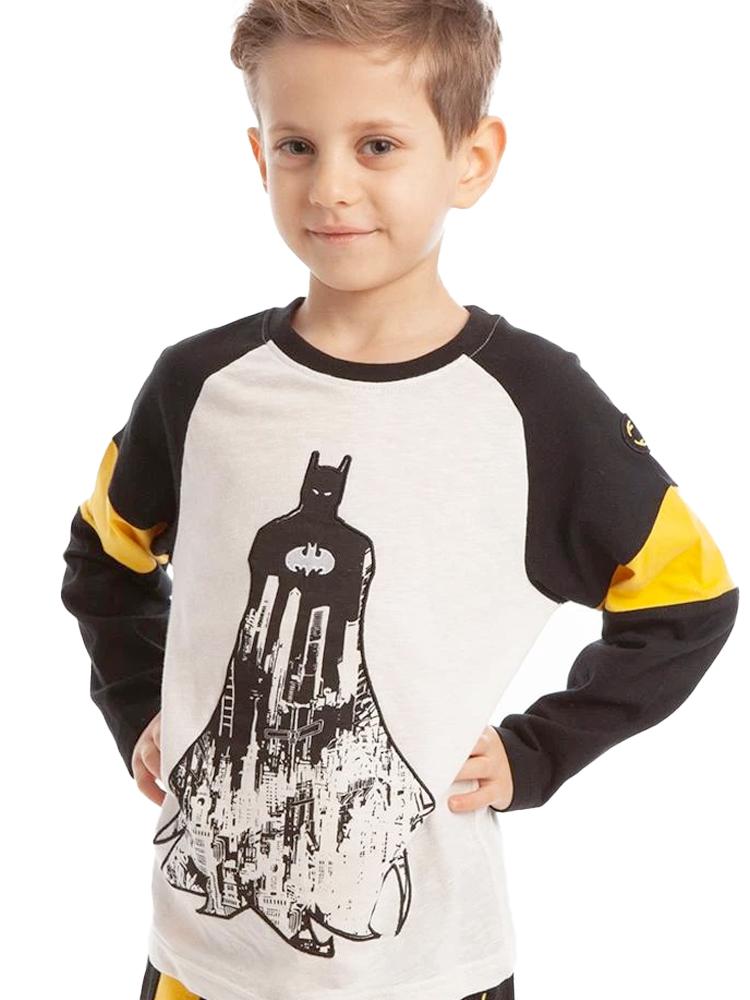 Batman Gotham Defender Long Sleeve Top - 3-7 Years - Stylemykid.com