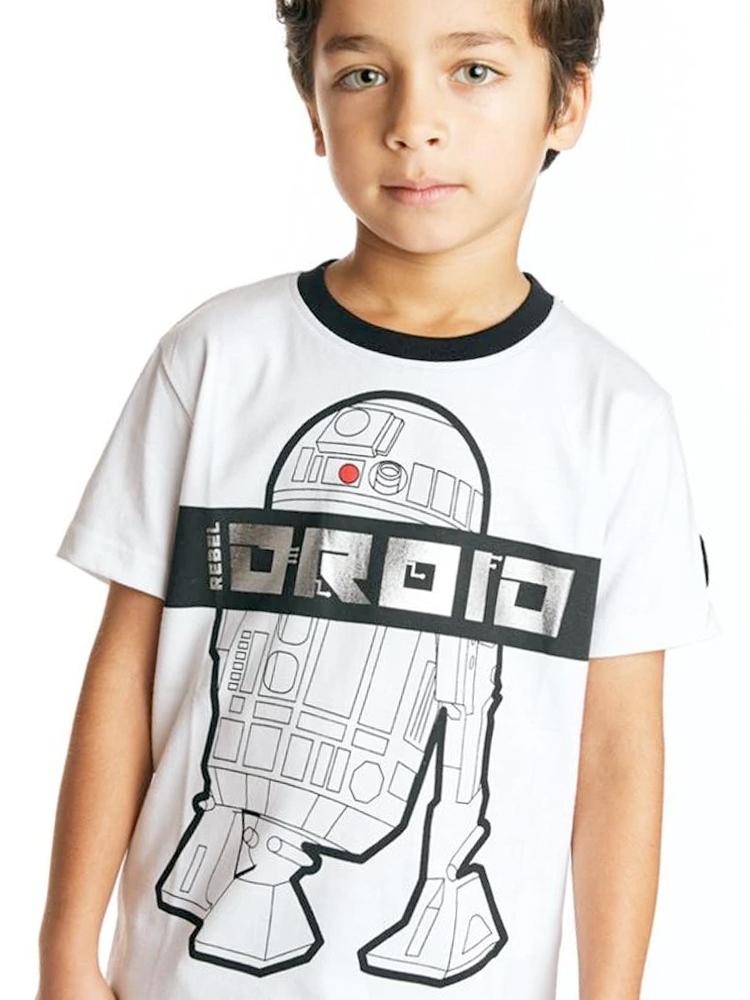 Star Wars Rebel Droid White & Black T-Shirt - 3 to 6 years - Stylemykid.com