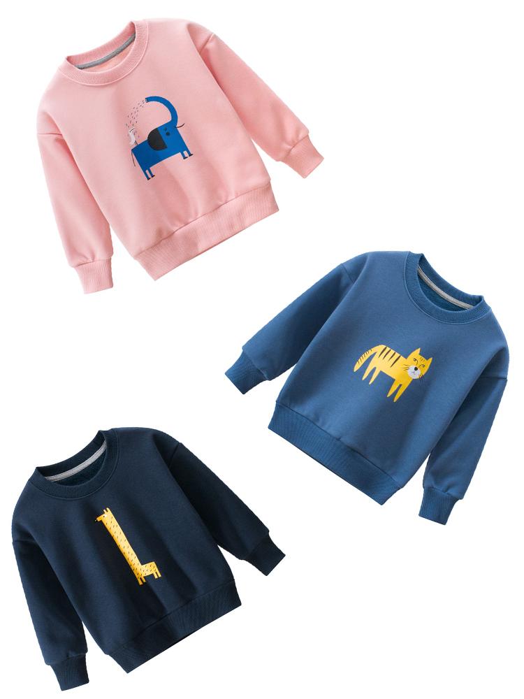 Tiger Trouble - Boys/ Girls Cornflower Blue Sweatshirt - Stylemykid.com