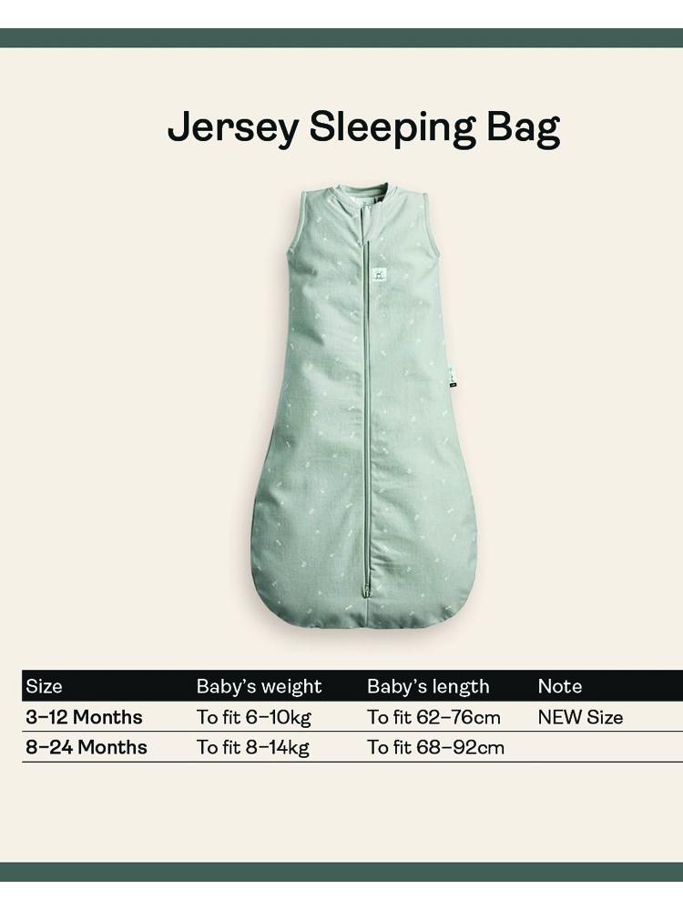 Jersey Sleeping Bag 2.5 Tog For Baby By ergoPouch Berries