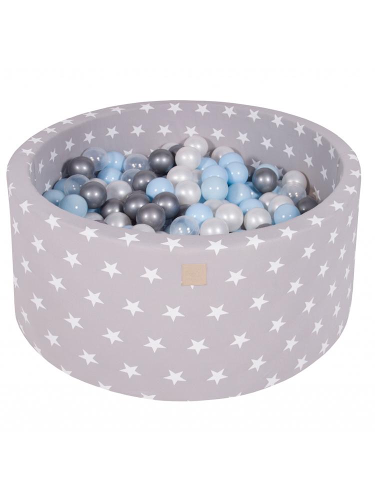 MeowBaby - Frozen - Luxury Round Ball Pit Set with 250 Balls - Kids Ball Pool - 90cm Diameter (UK and Europe Only) - Stylemykid.com