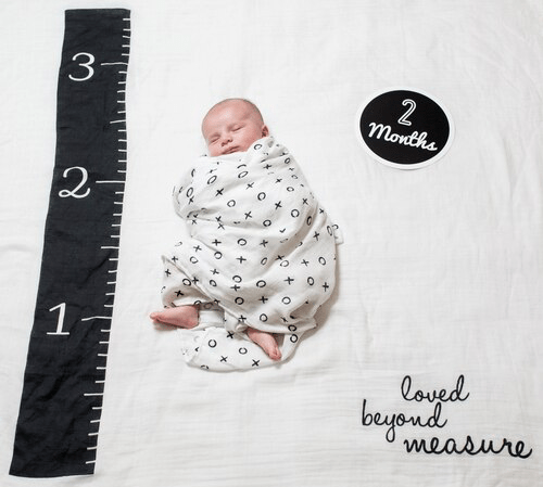 Swaddle And Cards First Year For Baby By Lulujo Loved Beyond