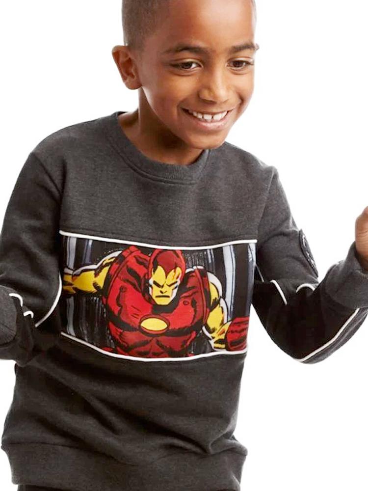 Marvel Invincible Iron Man Sweatshirt 3-4 Years LAST ONE! - Stylemykid.com