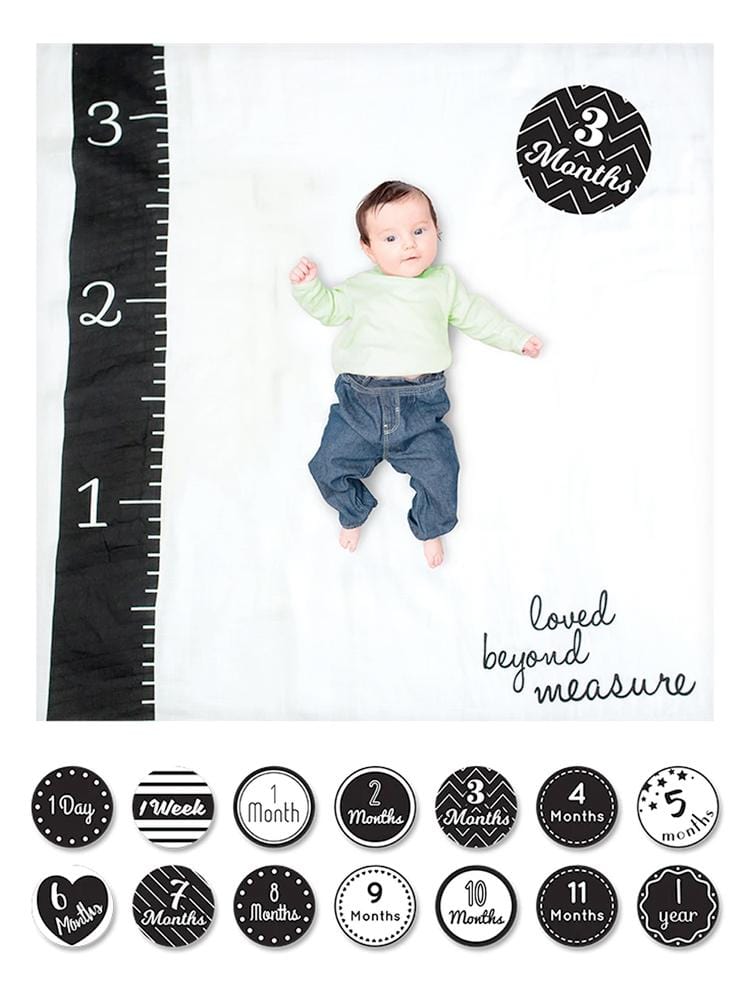 Swaddle And Cards First Year For Baby By Lulujo Loved Beyond