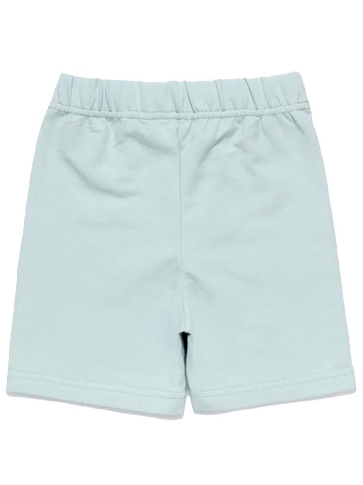 Artie - Pale Blue French Terry Baby and Little Kids Shorts - Stylemykid.com