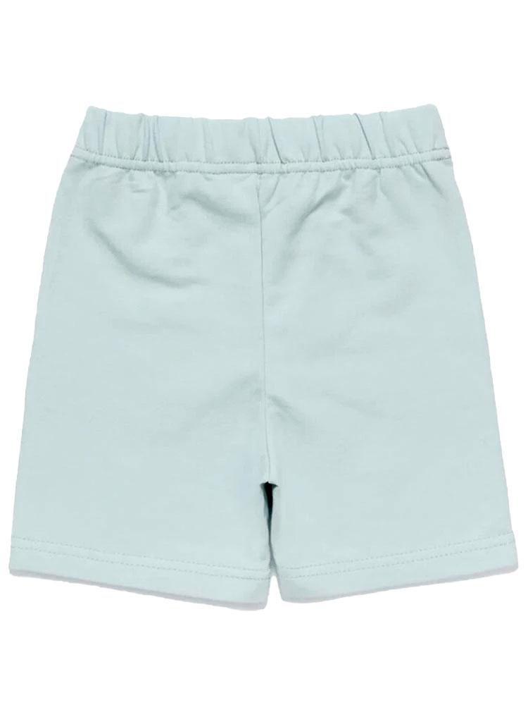 Artie - Pale Blue French Terry Baby and Little Kids Shorts - Stylemykid.com