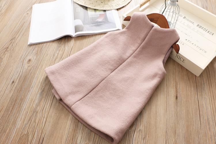 Dusky Pink Bow Girls Pink Dress - Stylemykid.com
