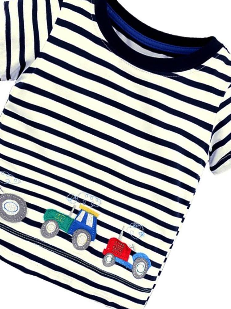 Tractor Stripes Kids T-Shirt - Stylemykid.com