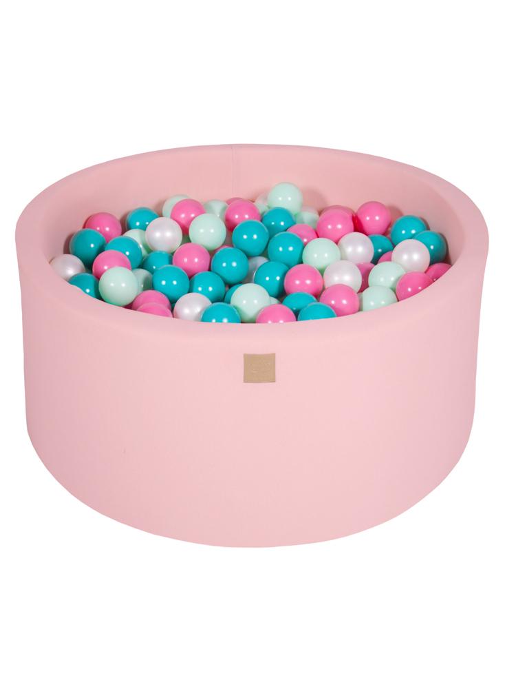 MeowBaby - Unicorn - Luxury Round Ball Pit Set with 250 Balls - Kids Ball Pool - 90cm Diameter - (UK and Europe Only) - Stylemykid.com