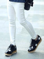 Girls White Soft Jean Leggings - 2 to 6 Years - Stylemykid.com