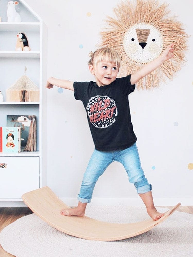 MeowBaby - Wooden Balance Board for Kids (UK & EU Delivery Only) - Stylemykid.com
