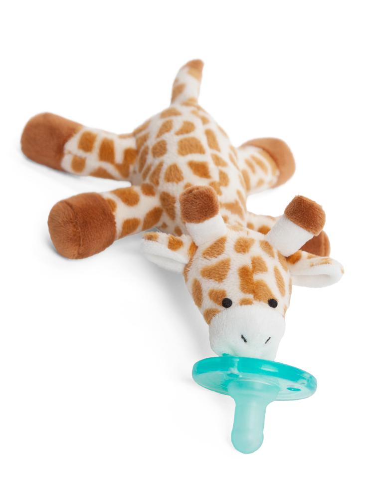 WubbaNub - Baby Giraffe Dummy with Toy - Stylemykid.com